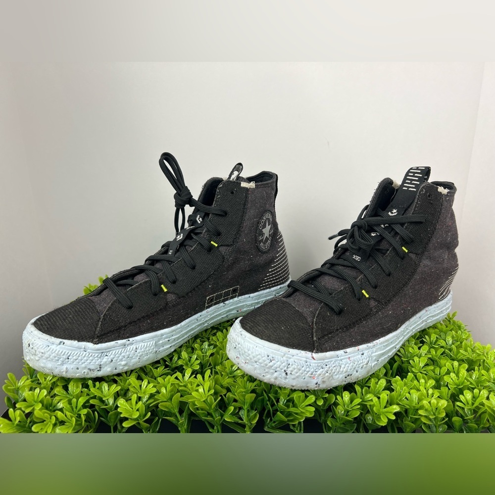 Converse Chuck Taylor All Star Crater Hi Black Sz Mens 7.5 /Wmn 9.5 - Picture 3 of 11